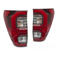PILOTOS TRASEROS LED roja para Toyota Hilux 16-20