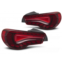 PILOTOS TRASEROS TOYOTA GT86 12-21 OLED ROJO