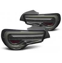 PILOTOS TRASEROS LED para Toyota GT86 12-21, color humo