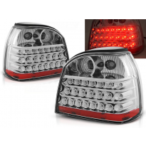 Pilotos Traseros Led Vw Golf 3 09.91-08.97 Cromado Led