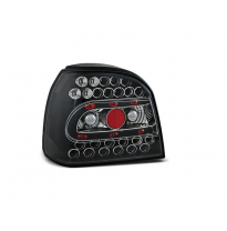 Pilotos Traseros Led Vw Golf 3 09.91-08.97 Negro Led