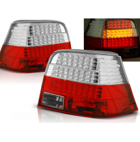 Pilotos Traseros Led Vw Golf 4 09.97-09.03 Rojo/Blanco Led