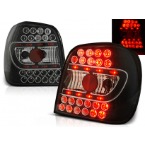 Pilotos Traseros Led Vw Polo 6n 10.94-09.99 Negro Led