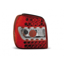 Pilotos Traseros Led Vw Polo 6n 10.94-09.99 Rojo/Blanco Led