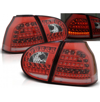Pilotos Traseros Led Vw Golf 5 10.03-09 Rojo/Blanco Led