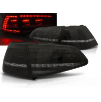 Pilotos Traseros Led Vw Golf 7 13- Ahumado Intermitentes Dinamicos R Look