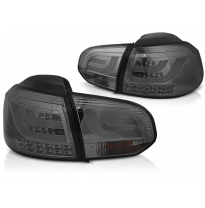 Pilotos Traseros Vw Golf 6 10.08-12 Smoke Led Bar