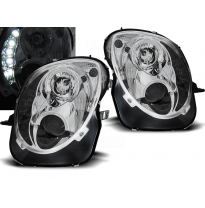 Faros Delanteros Luz Diurna Alfa Romeo Mito 2008- Tru Drl Ece-R87 Cromado