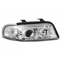 Faros Delanteros Angel Eyes Audi A4 11.94-12.98 Angel Eyes Cromados