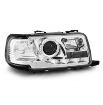 Audi 80 B4 09.91-04.96 Faros Delanteros Luz Diurna Cromados
