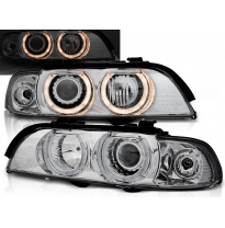 Faros Delanteros Angel Eyes Bmw E39 09.95-06.03 Angel Eyes H7/H7 Cromado
