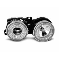 Faros Delanteros Angel Eyes Bmw E30 11.82-06.94 Angel Eyes Cromados