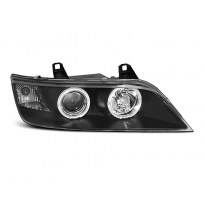 Faros Delanteros Angel Eyes Bmw Z3 01.96-02 Fondo Negro