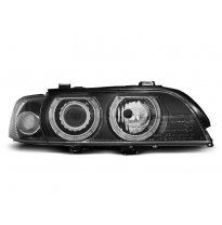 Faros Delanteros Angel Eyes Bmw E39 09.95-06.03 Angel Eyes H7/H7 Negro