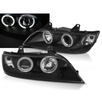 Faros Delanteros Angel Eyes Bmw Z3 01.96-02 Angel Eyes Ccfl Negro