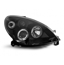 Faros Delanteros Angel Eyes Citroen Xsara 09.00 - 10.04 Fondo Negro