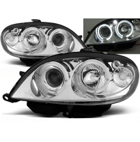 Faros Delanteros Angel Eyes Citroen Saxo 09.99-06.03 Cromados