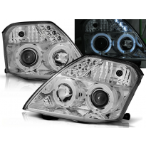 Faros Delanteros Angel Eyes Citroen C2 09.03-10 Cromados