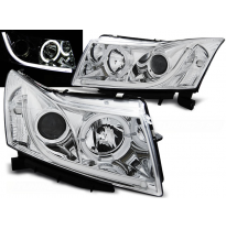 Faros Delanteros Luz Diurna  Chevrolet Cruze 09-12 Tube Light Cromado