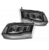 FAROS DELANTEROS LED LUZ DIURNA compatibles con DODGE RAM 09-18