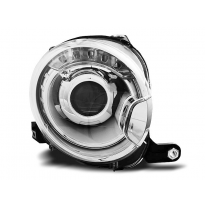 Faros Delanteros Fiat 500 07- Projektor Cromado
