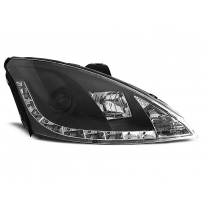 Ford Focus 10.98-10.01 Faros Delanteros Luz Diurna Fondo Negro