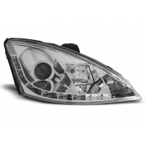 Ford Focus 11.01-10.04 Faros Delanteros Luz Diurna Cromados