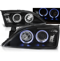 Faros Delanteros Angel Eyes Ford Mondeo 09.00-05.07 Fondo Negro