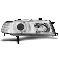 Faros Delanteros Honda Prelude 02.92-01.97 Angel Eyes Cromados