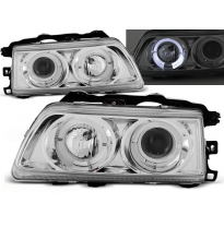 Faros Delanteros Angel Eyes Honda Crx 09.87-89 Cromados