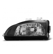 Faros Delanteros Honda Civic 09.91-08.95 2d/3d Negro