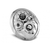 Faros Delanteros Angel Eyes Bmw Mini (Cooper) 05.01-10.06 Angel Eyes Cromados