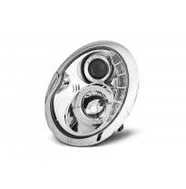 Faros Delanteros Angel Eyes Bmw Mini (Cooper) 05.01-10.06 Faros Delanteros Luz Diurna Cromados