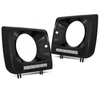 Luz Diurna Delantera Led Negro Para Mercedes W461,W463 01-12