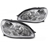 FAROS CROMADOS para MERCEDES W220 S-KLASA 98-02