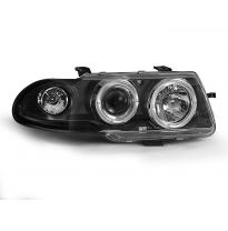Faros Delanteros Angel Eyes Opel Astra F 09.94-08.97 Fondo Negro
