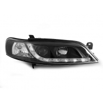 Opel Vectra B 11.95-12.98 Faros Delanteros Luz Diurna Fondo Negro