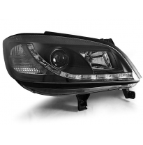 Opel Zafira 04.99-06.05 Faros Delanteros Luz Diurna Fondo Negro