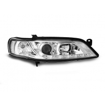 Opel Vectra B 01.99-03.02 Faros Delanteros Luz Diurna Cromados