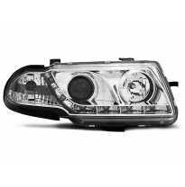 Opel Astra F 09.94-08.97 Faros Delanteros Luz Diurna Cromados