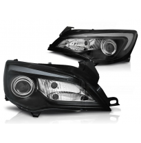Faros Luz Diurna Opel Astra J 10-15 Tube Light Black