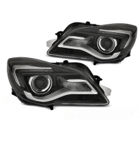 FAROS DELANTEROS OPEL INSIGNIA 13-17 LED NEGRO