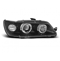 Faros Delanteros Angel Eyes Peugeot 306 02.93-04.97 Fondo Negro