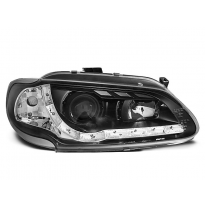Renault Megane/Scenic 96-02.99 Faros Delanteros Luz Diurna Fondo Negro
