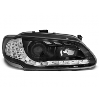Renault Megane/Scenic 96-02.99 Faros Delanteros Luz Diurna Fondo Negro