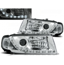 Faros Delanteros Luz Diurna Skoda Octavia I 08.00-04.04 Cromados