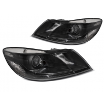 Faros Luz Diurna SKODA OCTAVIA 09-12 negro