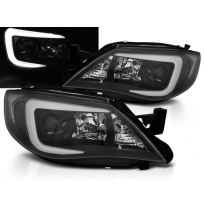 Faros Luz Diurna Subaru Impreza Iii Gh 07-12 Tube Negro