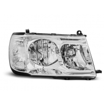 Faros Delanteros Toyota Land Cruiser Fj100 98-04 Cromado