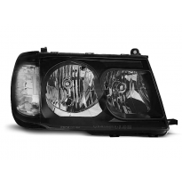 Faros Delanteros Toyota Land Cruiser Fj100 98-04 Negro